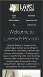 Mobile Screenshot of lakeside-pavilion.com