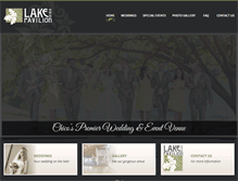 Tablet Screenshot of lakeside-pavilion.com